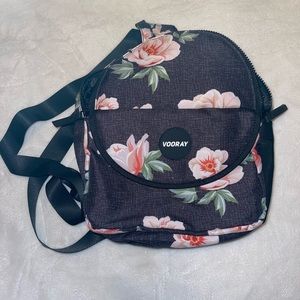 Vooray black rose mini back pack